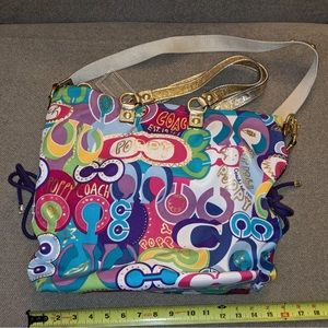 Very rare Coach POPPY bag